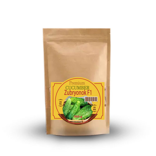 Огірок-бджолозапильний-Зубрьонок-F1