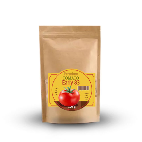 Томат-низькорослий-Ранній-83