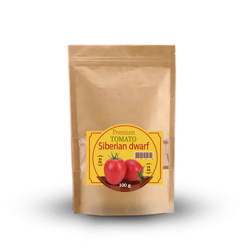 Томат-низькорослий-Сибірський-карлик-пакет-100-г
