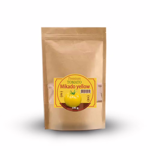 Томат-високорослий-Мікадо-жовтий-пакет-100-г