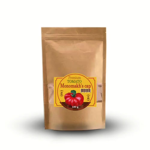 Томат високорослий Шапка Мономаха пакет 100 г