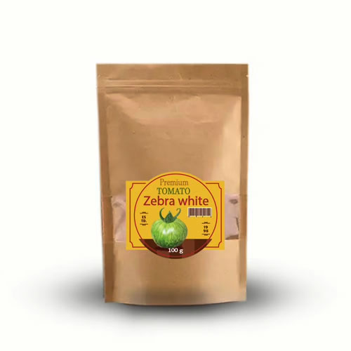 Томат-високорослий-Зебра-біла-пакет-100-г
